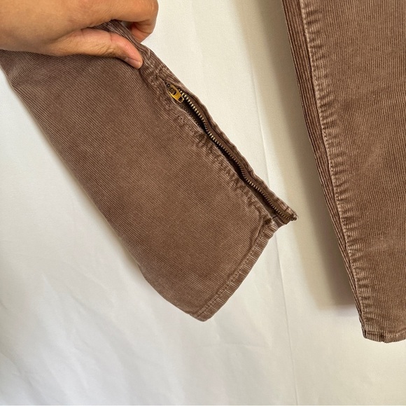 J. Crew Women's Toothpick Super Skinny Stretch Corduroy Ankle Zip Pants Size 30 - Picture 7 of 11